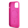 Karl Lagerfeld KLHMP15MSCHPPLF Hardcase for iPhone 15 Plus / 14 Plus 6.7" / fuschia