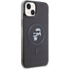 Karl Lagerfeld KLHMP15SHGKCNOK Karl&Choupette Glitter Hardcase for iPhone 15/14/13 6.1" / black