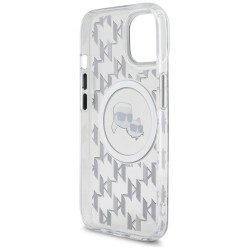 Karl Lagerfeld KLHMP15SHMCKMHT iPhone 15 6.1" transparent IML Monogram Karl&Choupette H