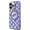 Karl Lagerfeld KLHMP15XHMCKMHU IML Monogram Karl&Choupette He for iPhone 15 Pro Max 6.7" / purple