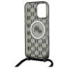 Karl Lagerfeld KLHMP16LHCKCKLCK iPhone 16 Pro 6.3" Hardcase IML Crossbody Monogram Karl & Chou / black