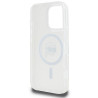 Karl Lagerfeld KLHMP16LHLSKIH iPhone 16 Pro 6.3" Hardcase IML Metal Karl Head MagSafe / white