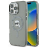 Karl Lagerfeld KLHMP16LHLSKIK IPhone 16 Pro 6.3" Hardcase IML Metal Karl Head MagSafe