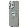 Karl Lagerfeld KLHMP16LHLSKIK IPhone 16 Pro 6.3" Hardcase IML Metal Karl Head MagSafe