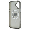 Karl Lagerfeld KLHMP16MHLSKIK Hardcase IML Metal Karl Head MagSafe for iPhone 16 Plus 6.7" / black