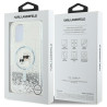 Karl Lagerfeld KLHMP16MLGKCSGH Hardcase for iPhone 16 Plus 6.7" / transparent