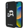 Karl Lagerfeld KLHMP16MSKCHPPLK Hardcase for iPhone 16 Plus 6.7" / black