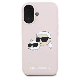 Karl Lagerfeld KLHMP16MSKCHPPLP Hardcase for iPhone 16 Plus 6.7" / pink