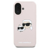 Karl Lagerfeld KLHMP16MSKCHPPLP Hardcase for iPhone 16 Plus 6.7" / pink