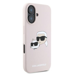 Karl Lagerfeld KLHMP16MSKCHPPLP Hardcase for iPhone 16 Plus 6.7" / pink
