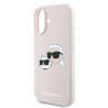 Karl Lagerfeld KLHMP16MSKCHPPLP Hardcase for iPhone 16 Plus 6.7" / pink