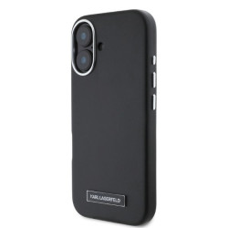 Karl Lagerfeld KLHMP16SPGMSRPK Hardcase FW Metal Plate MagSafe for iPhone 16 6.1" / black