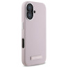 Karl Lagerfeld KLHMP16SPGMSRPP Hardcase FW Metal Plate MagSafe for iPhone 16 6.1" / pink