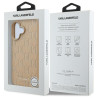 Karl Lagerfeld KLHMP16SPKHPORPE Hardcase Hot Stamp MagSafe for iPhone 16 6.1" / beige
