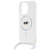 Karl Lagerfeld KLHMP16XHCKHNT Crossbody IML Karl Head M for iPhone 16 Pro Max 6.9" / transparent