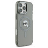 Karl Lagerfeld KLHMP16XHLSKIK Hardcase IML Metal Karl Head MagSafe for iPhone 16 Pro Max 6.9" / black