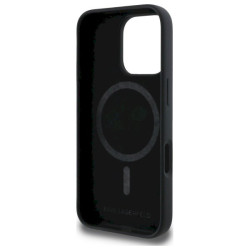 Karl Lagerfeld KLHMP16XSKCHPPLK Hardcase Silicone Double Heads for iPhone 16 Pro Max 6.9" / black