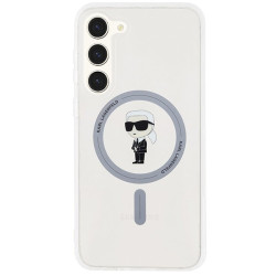 Karl Lagerfeld KLHMS23MHFCKNOT IML Ikonik MagSafe Hardcase for Samsung Galaxy S23+ S916 / transparent