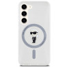 Karl Lagerfeld KLHMS23SHFCKNOT IML Ikonik MagSafe Hardcase for S23 S911 / transparent