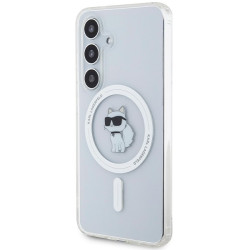 Karl Lagerfeld KLHMS24SHFCCNOT Hardcase IML Choupette MagSafe for Samsung Galaxy S24 S921 / transparent