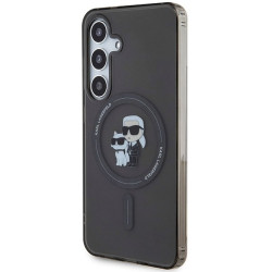 Karl Lagerfeld KLHMS24SHGKCNOK Hardcase IML Karl&Choupette MagSafe for Samsung Galaxy S24 / black