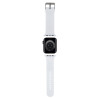 Karl Lagerfeld Strap KLAWLSLCNH Apple Watch 42/44/45/49mm 3D Rubber Choupette Head / white