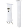 Karl Lagerfeld Strap KLAWLSLKNH Apple Watch 42/44/45/49mm / white