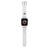 Karl Lagerfeld Strap KLAWMSLKNH 3D Rubber Karl Head for Apple Watch 38/40/41mm / white