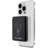 Karl Lagerfeld Powerbank indukcyjnyKLPBMKIOTTGK 5W 3000mAh Ikonik MagSafe / black
