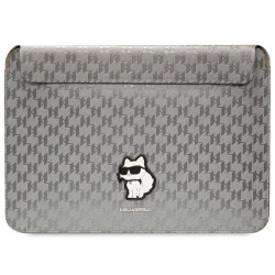Karl Lagerfeld Sleeve KLCS14SAKHPCG 14" Saffiano Monogram Choupette / silver