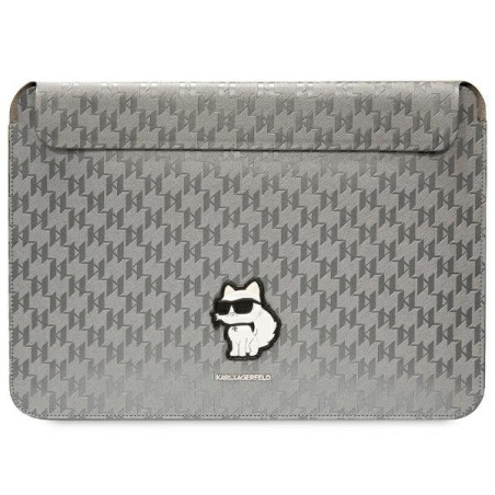 Karl Lagerfeld Sleeve KLCS14SAKHPCG 14" Saffiano Monogram Choupette / silver