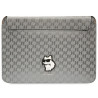 Karl Lagerfeld Sleeve KLCS14SAKHPCG 14" Saffiano Monogram Choupette / silver