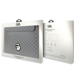 Karl Lagerfeld Sleeve KLCS14SAKHPCG 14" Saffiano Monogram Choupette / silver