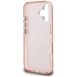 Karl Lagerfeld IML Aquarelle Choupette & Logo Case for iPhone 16 / pink