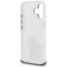 Karl Lagerfeld IML Aquarelle Karl & Choupette & Logo Case for iPhone 16 / white