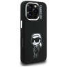 Karl Lagerfeld Silicone Karl Sketch MagSafe Case for iPhone 16 Pro / black