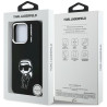 Karl Lagerfeld Silicone Karl Sketch MagSafe Case for iPhone 16 Pro / black