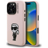 Karl Lagerfeld Silicone Karl Sketch MagSafe Case for iPhone 16 Pro Max / pink