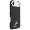 Case Karl Lagerfeld Karl & Choupette Head Pins Saffiano MagSafe for iPhone Air / black
