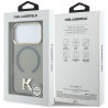 Karl Lagerfeld IML K Head Logo MagSafe Case for iPhone 17 Pro Max / black