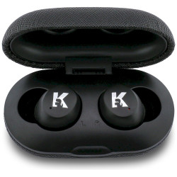 Karl Lagerfeld Saffiano Logo ENC Earphone TWS / black