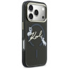 Karl Lagerfeld IML Choupettes Karl Script Logo MagSafe Case for iPhone 17 Pro / black