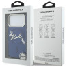 Karl Lagerfeld IML Choupettes Karl Script Logo MagSafe Case for iPhone 17 Pro Max / blue