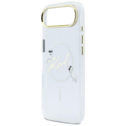 Karl Lagerfeld IML Choupettes Karl Script Logo MagSafe Case for iPhone Air / transparent