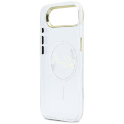 Karl Lagerfeld IML Choupettes Karl Script Logo MagSafe Case for iPhone Air / transparent