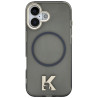 Karl Lagerfeld IML K Head Logo MagSafe Case for iPhone 17 / black