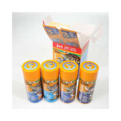 JBL ProTerra pašaras vėžliams, rinkinys 4x250 ml