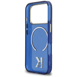 Karl Lagerfeld IML K Head Logo MagSafe Case for iPhone 17 Pro / blue