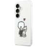 Karl Lagerfeld IML Karl&Choupette MagSafe Case for Samsung Galaxy S26 / transparent