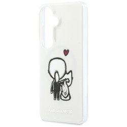Karl Lagerfeld IML Karl&Choupette MagSafe Case for Samsung Galaxy S26 / transparent